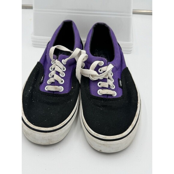Men’s Vans Off The Wall size M7.5/W9 Purple Black Lace Up Skate Shoes Sneaker - Picture 10 of 10